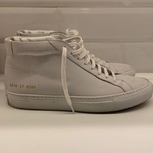Common Projects - White nubuck leather - Size 38